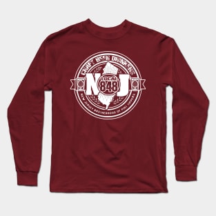 NJ CRAFT BEER DRINK LOCAL 848 Long Sleeve T-Shirt